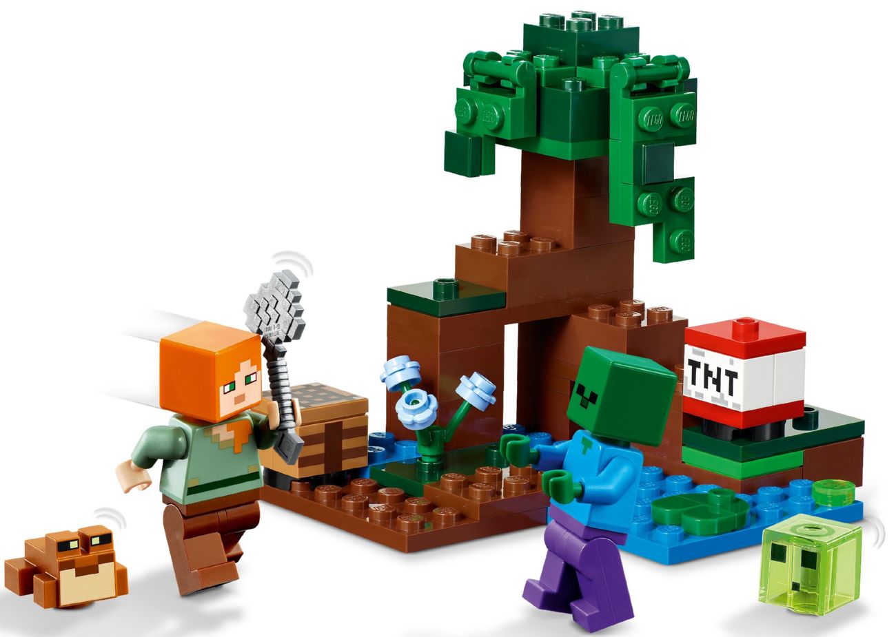 Конструктор Lego Minecraft Пригоди на болоті (21240) - фото 3 Конструктор Lego Minecraft Пригоди на болоті (21240) - фото 3