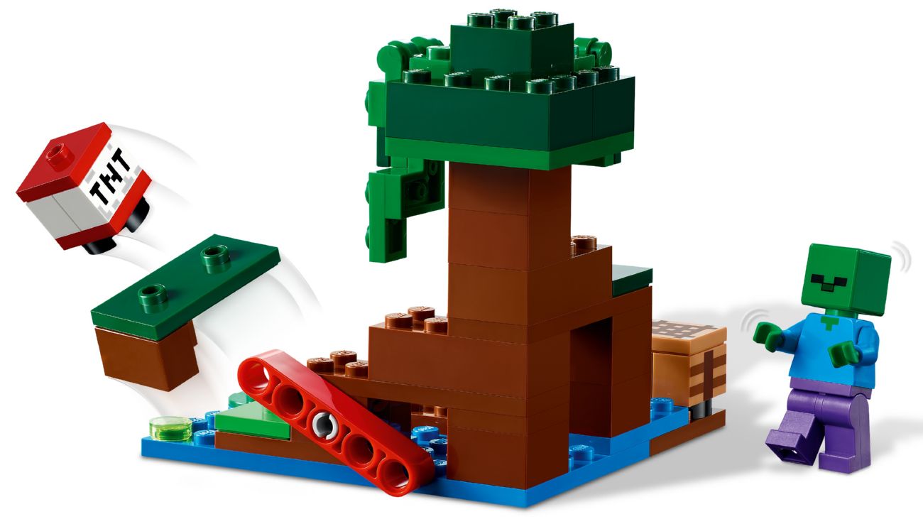 Конструктор Lego Minecraft Пригоди на болоті (21240) - фото 4 Конструктор Lego Minecraft Пригоди на болоті (21240) - фото 4