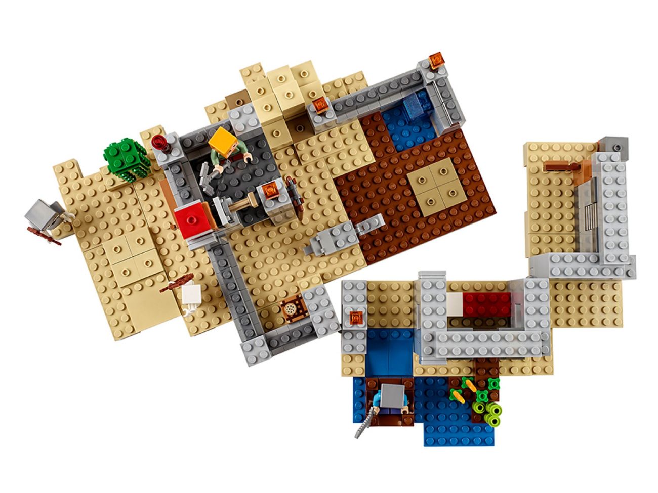Конструктор Lego Minecraft Пустынная станция (21121) - фото 3 Конструктор Lego Minecraft Пустынная станция (21121) - фото 3