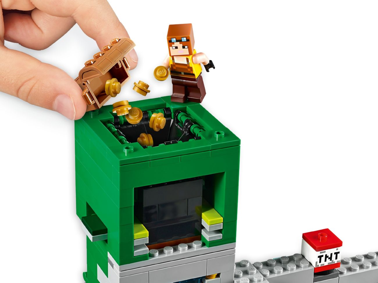 Конструктор Lego Minecraft Шахта Крипера (21155) - фото 4