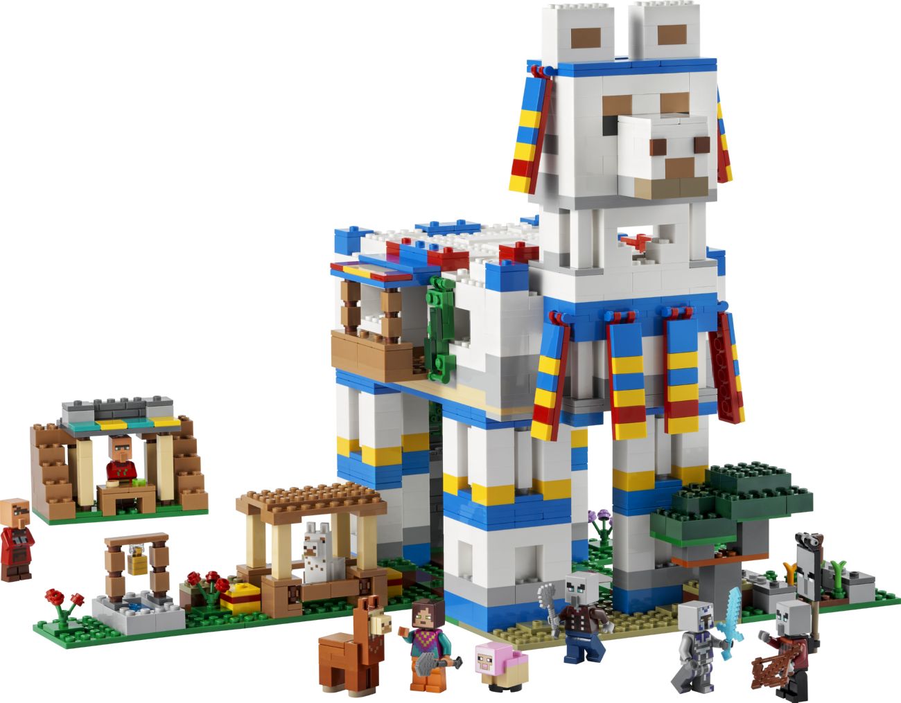 Конструктор Lego Minecraft Деревня лам (21188) - фото 1 Конструктор Lego Minecraft Деревня лам (21188) - фото 1