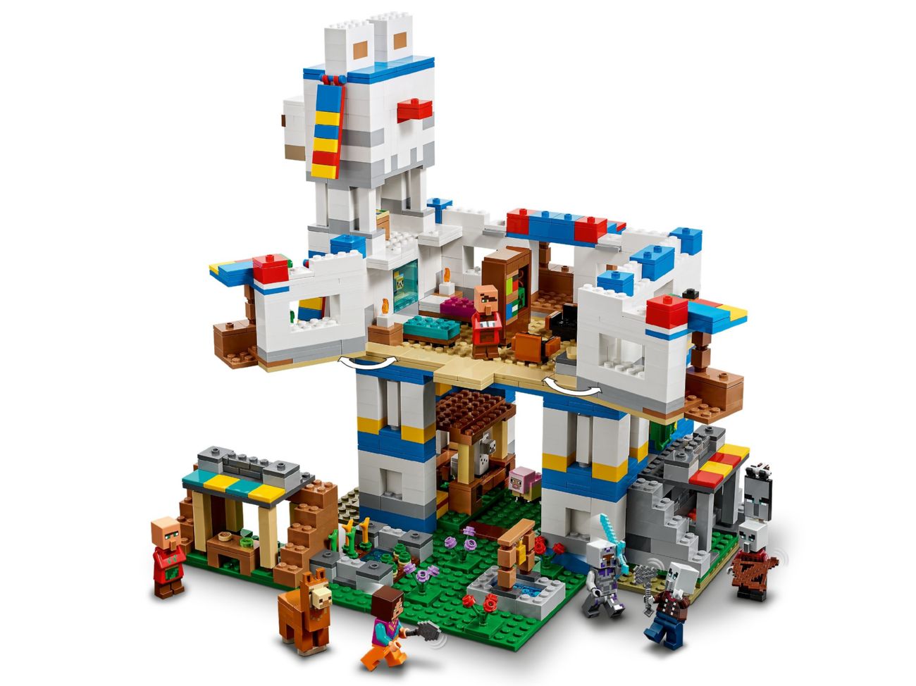 Конструктор Lego Minecraft Деревня лам (21188) - фото 3 Конструктор Lego Minecraft Деревня лам (21188) - фото 3