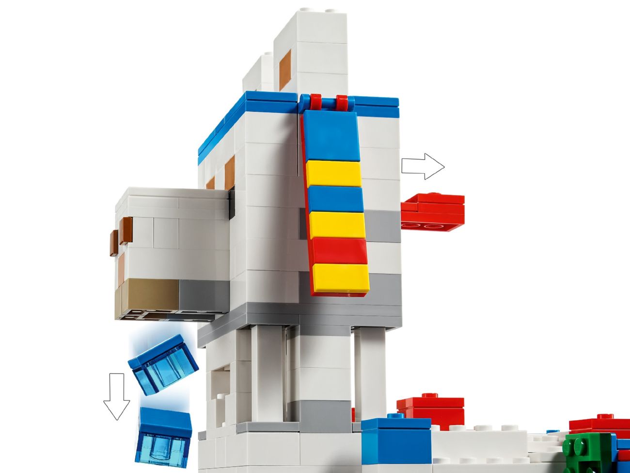 Конструктор Lego Minecraft Деревня лам (21188) - фото 5 Конструктор Lego Minecraft Деревня лам (21188) - фото 5