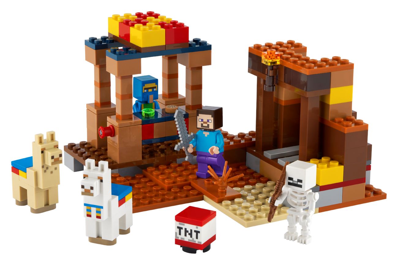 Конструктор Lego Minecraft Торговий пост (21167) - фото 1 Конструктор Lego Minecraft Торговий пост (21167) - фото 1