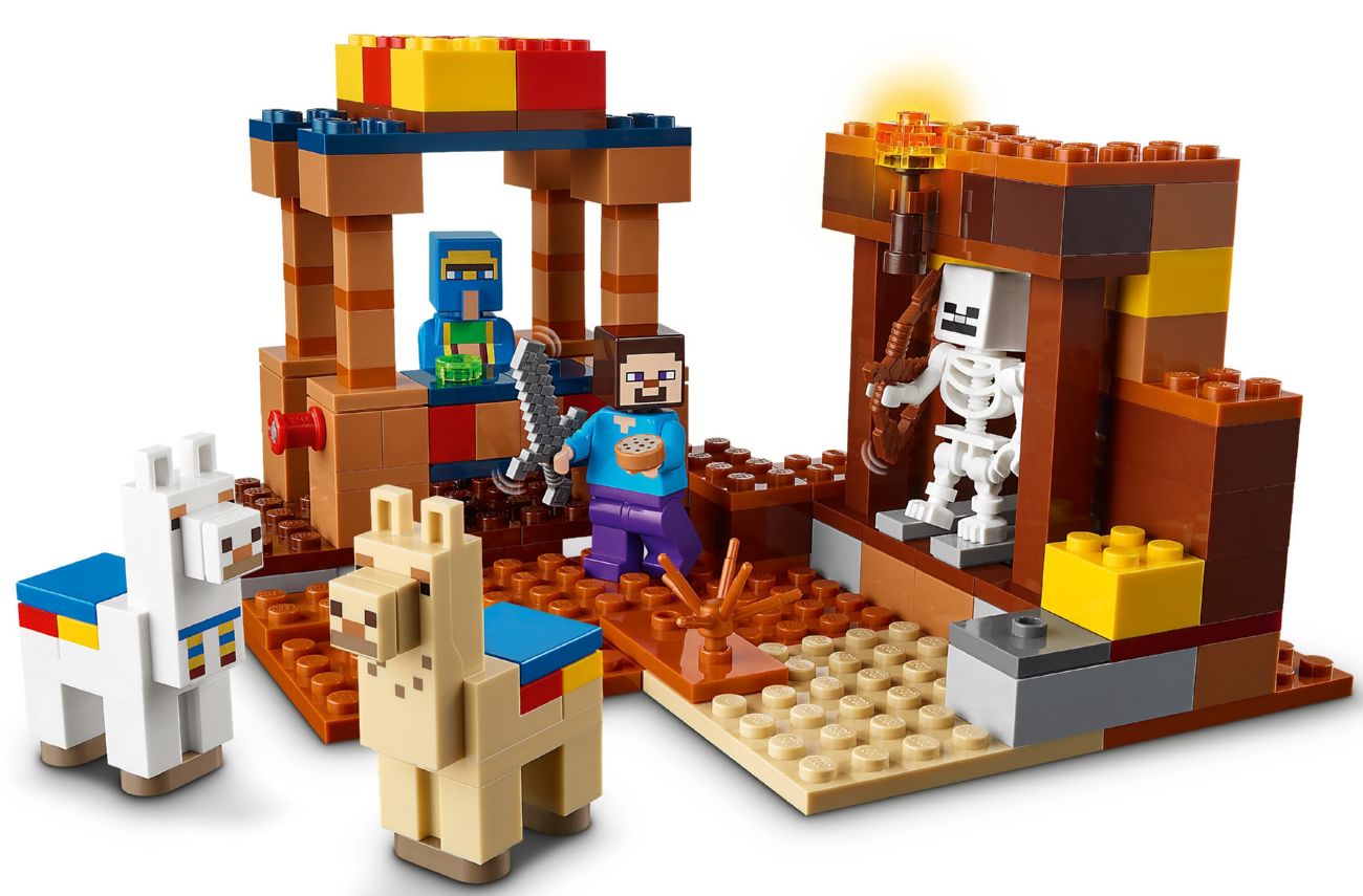 Конструктор Lego Minecraft Торговий пост (21167) - фото 2 Конструктор Lego Minecraft Торговий пост (21167) - фото 2