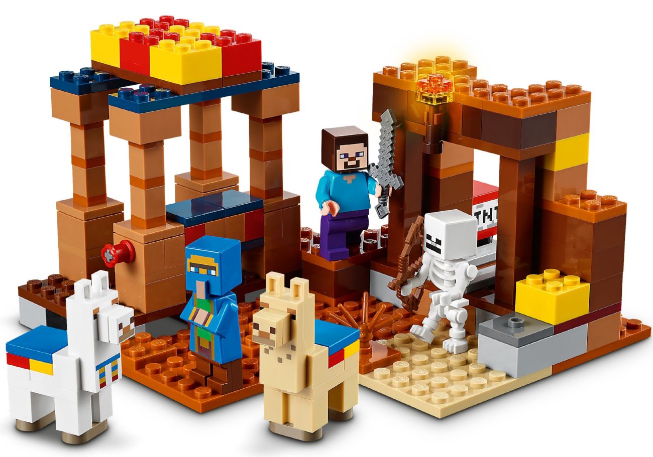 Конструктор Lego Minecraft Торговий пост (21167) - фото 3 Конструктор Lego Minecraft Торговий пост (21167) - фото 3