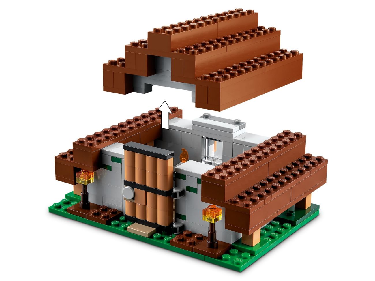 Конструктор Lego Minecraft Покинуте село (21190) - фото 4 Конструктор Lego Minecraft Покинуте село (21190) - фото 4