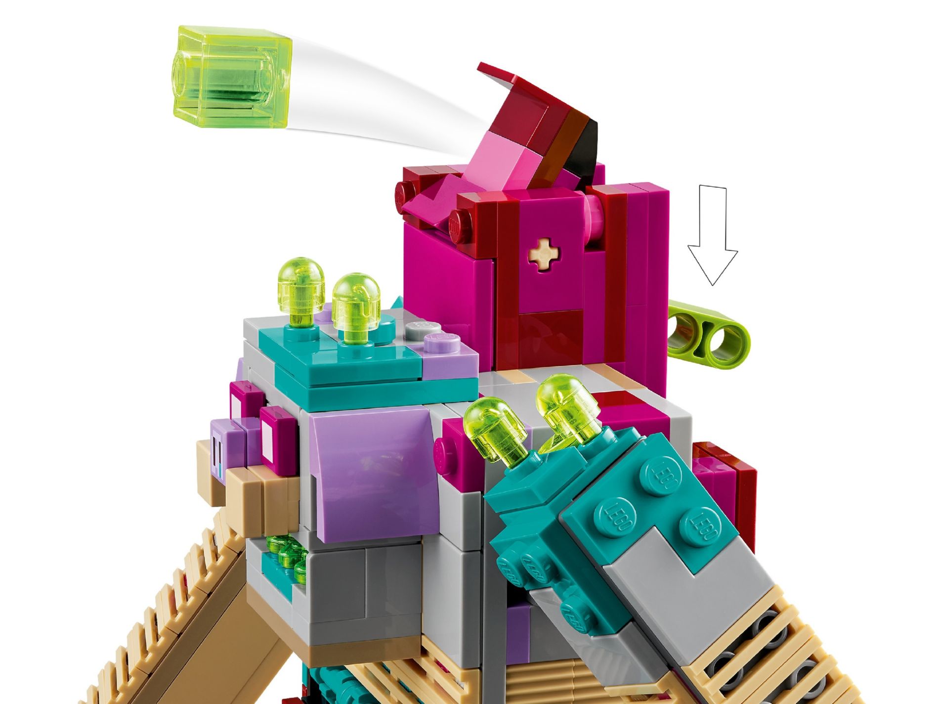 Конструктор Lego Minecraft Зіткнення з Пожирачем (21257) - фото 5