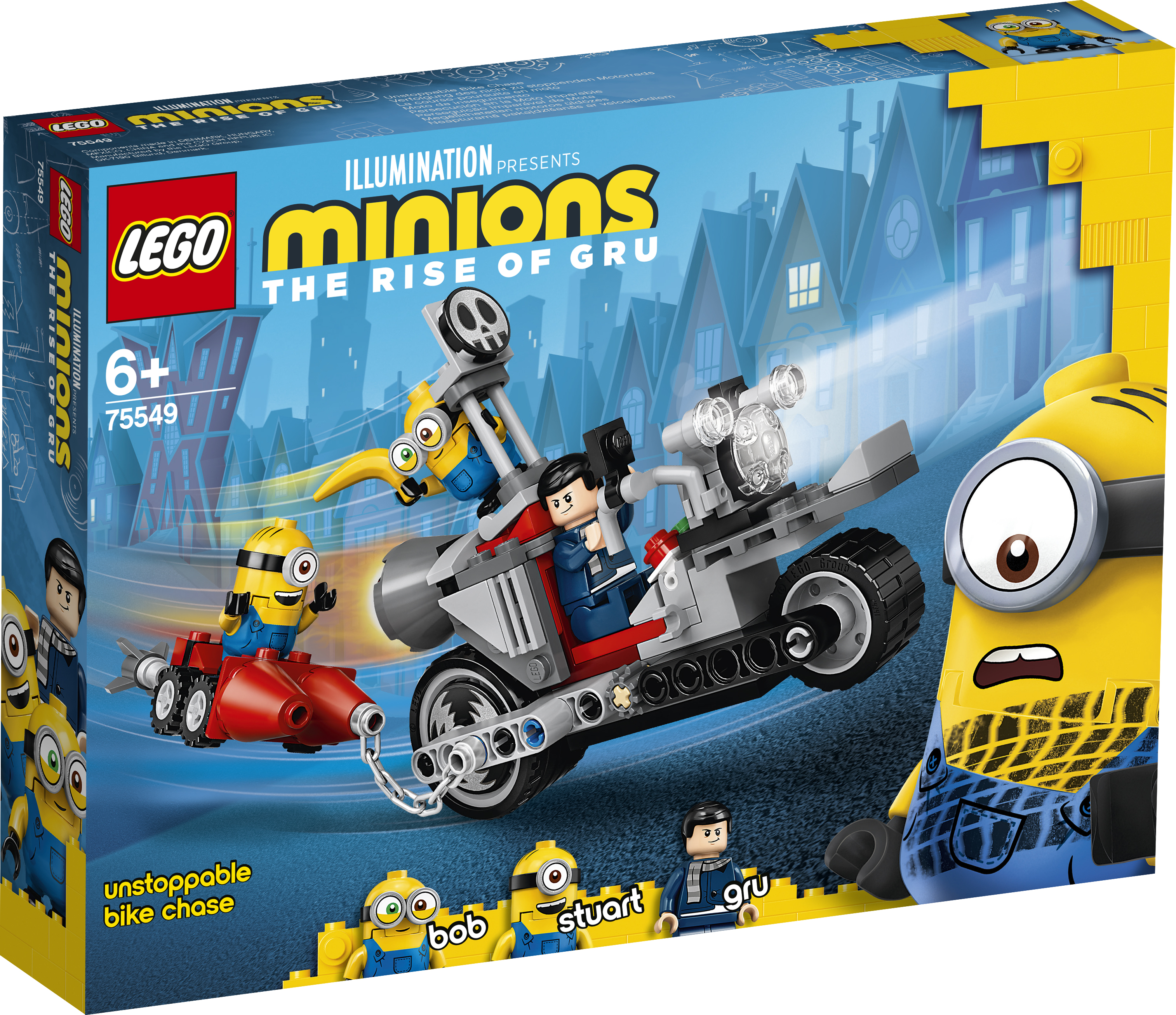 Конструктор Lego Minions Неймовірна гонитва на мотоциклі (75549)