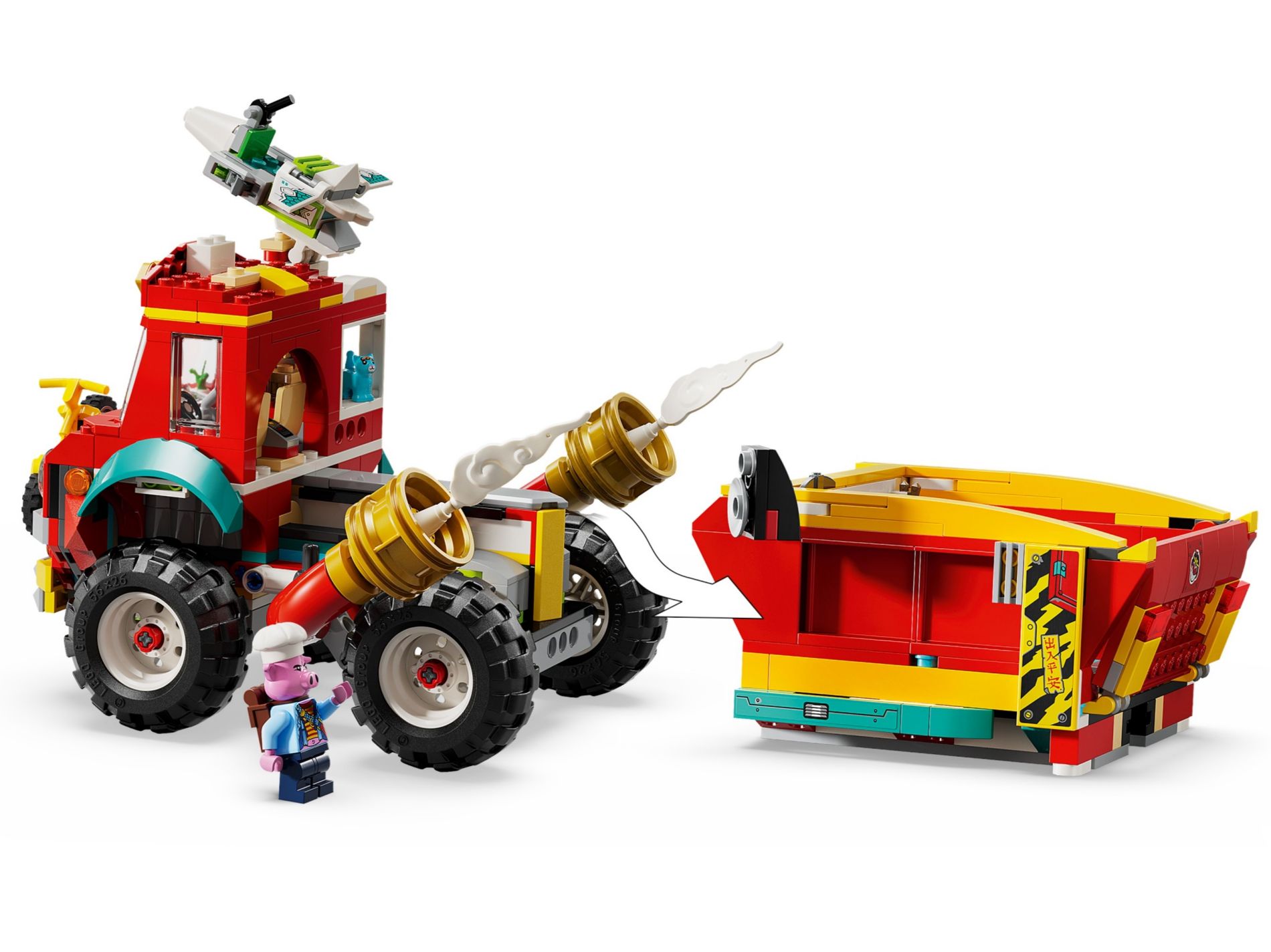 Конструктор Lego Monkie Kid Грузовик команды Monkie Kid's Team (80055) - фото 3