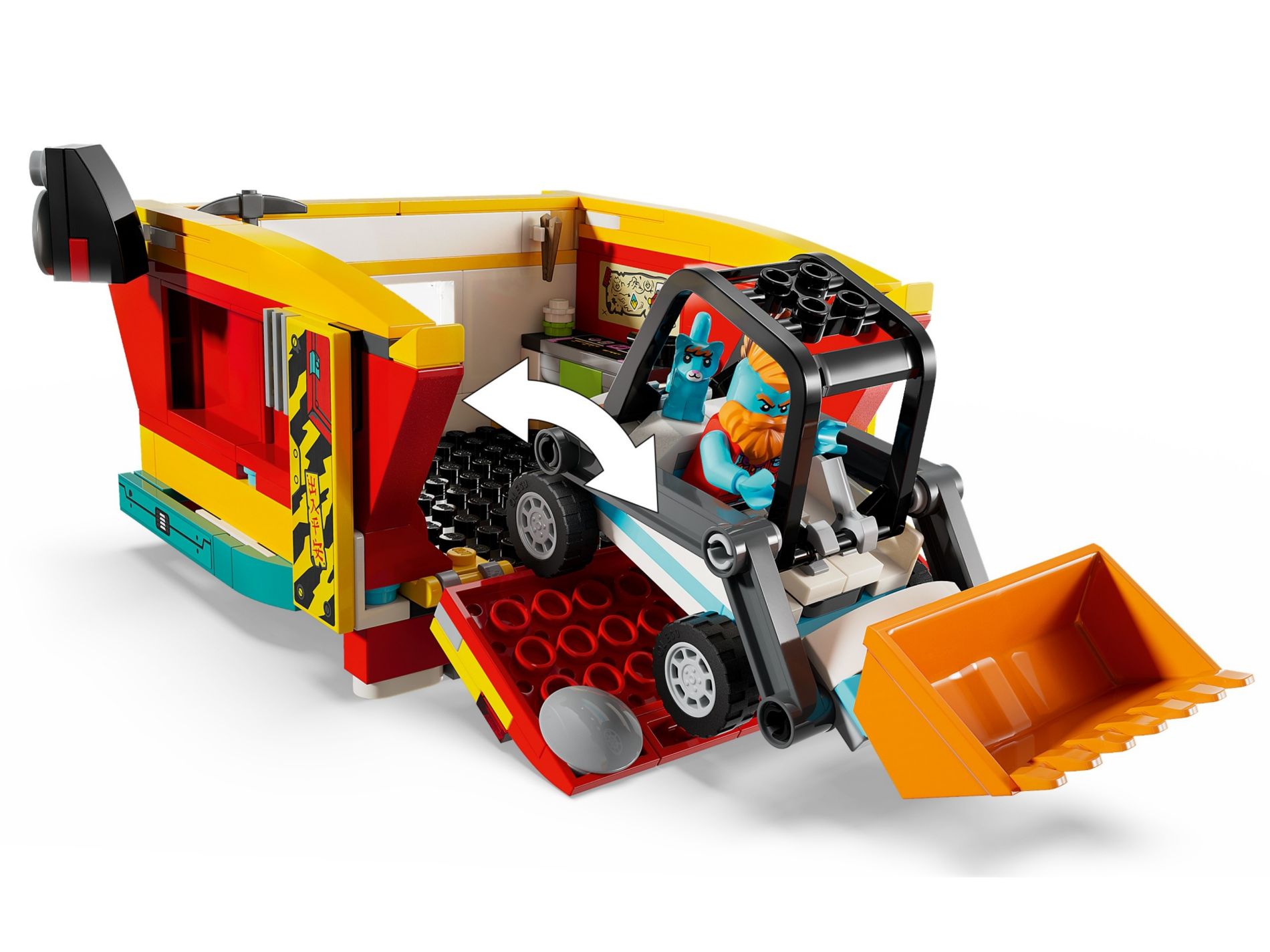Конструктор Lego Monkie Kid Грузовик команды Monkie Kid's Team (80055) - фото 4
