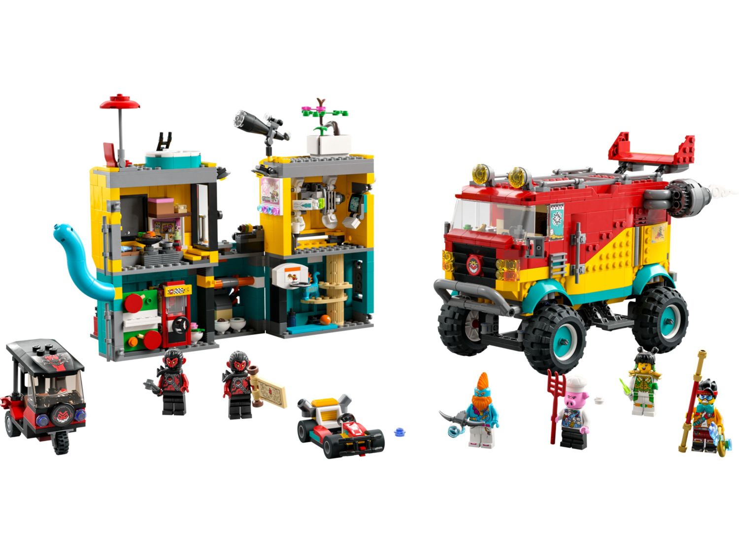 Конструктор Lego Monkie Kid Командний фургон (80038) - фото 1