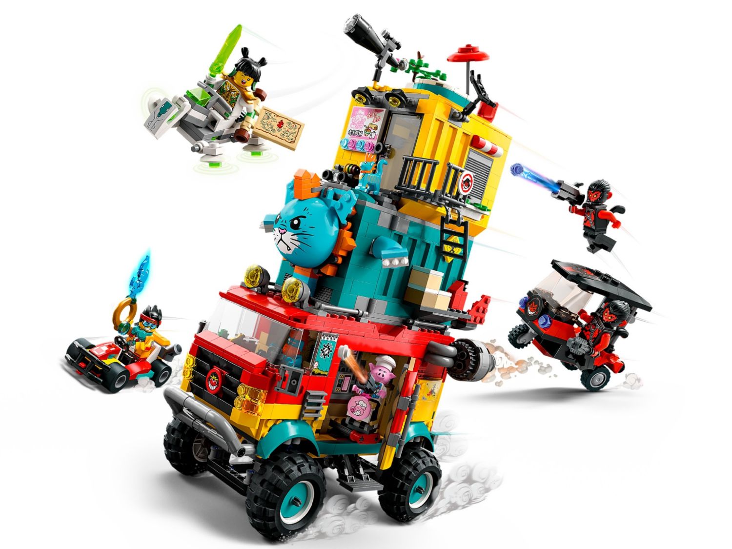 Конструктор Lego Monkie Kid Командний фургон (80038) - фото 2