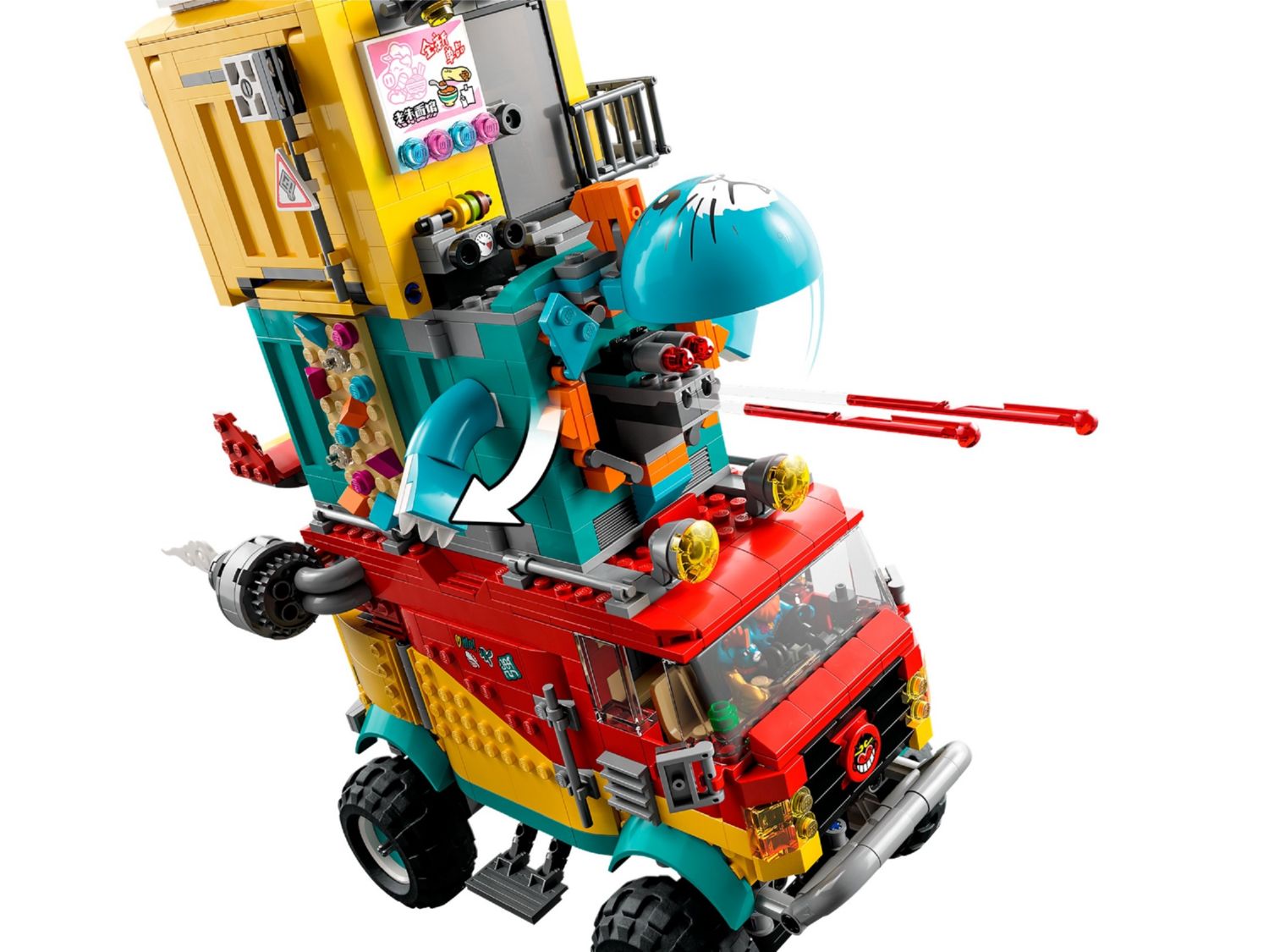 Конструктор Lego Monkie Kid Командний фургон (80038) - фото 3