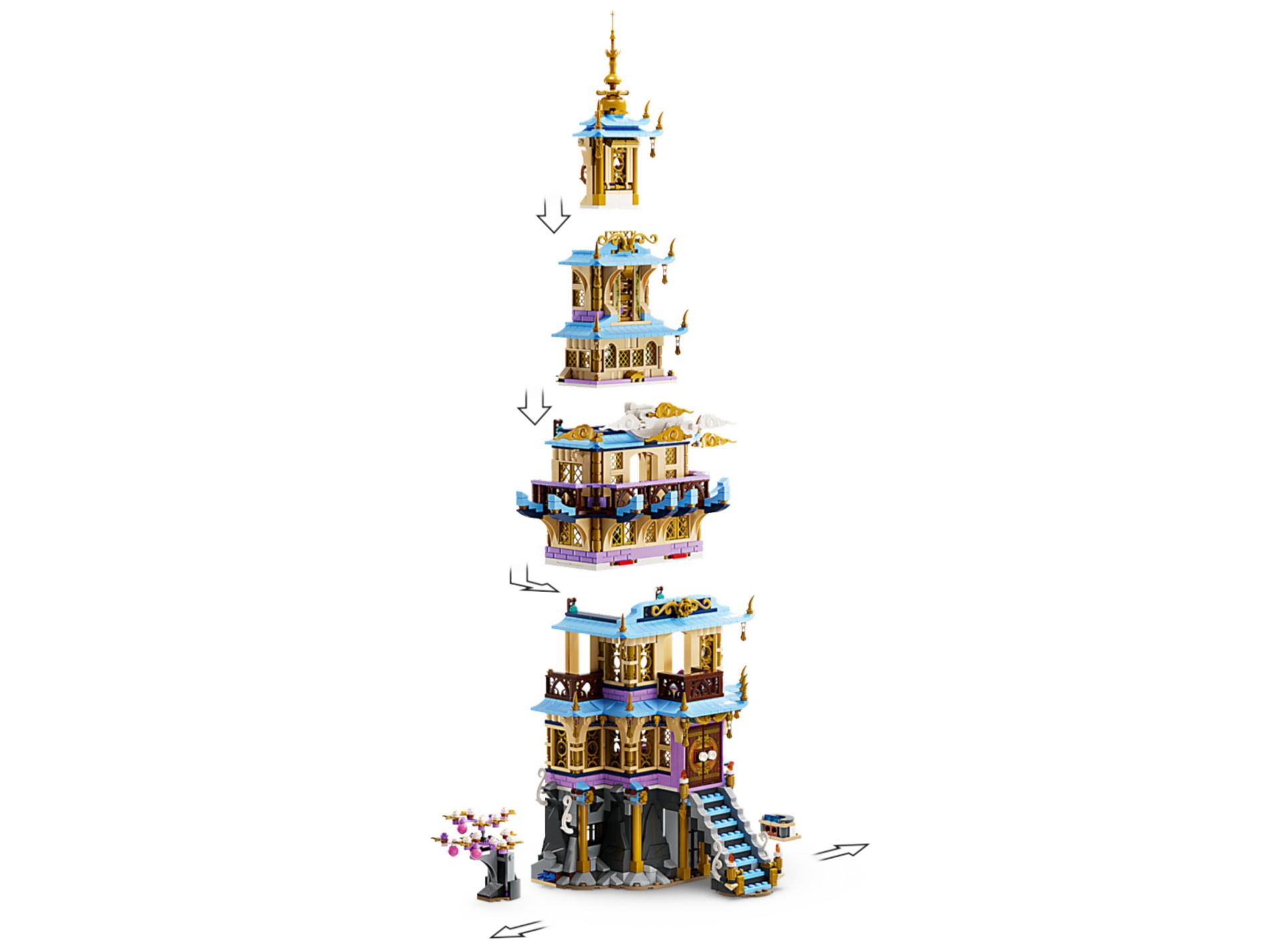 Конструктор Lego Monkie Kid Небесная Пагода (80058) - фото 3