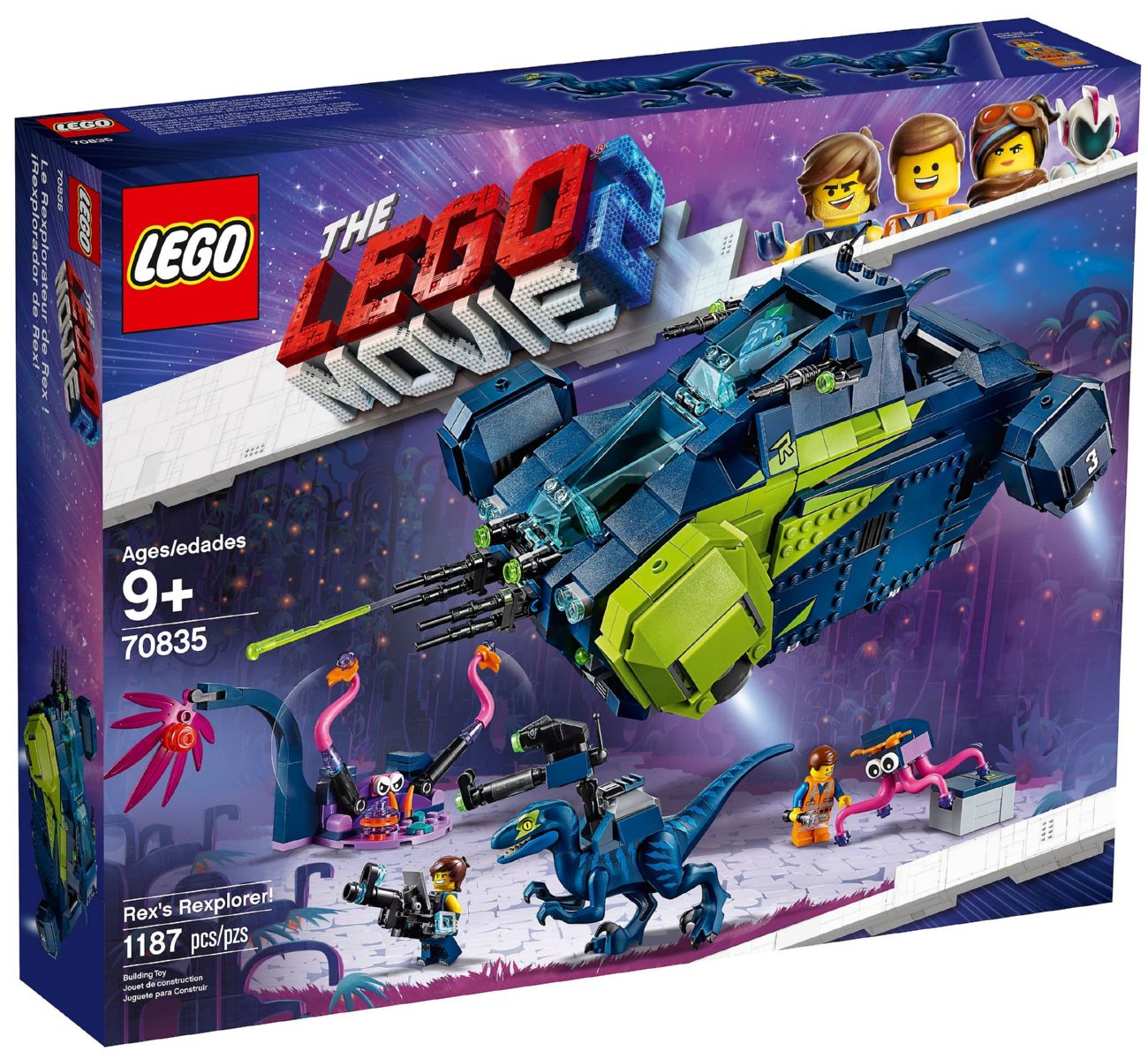 Конструктор Lego Movie 2 Рексдослідник Рекса (70835)