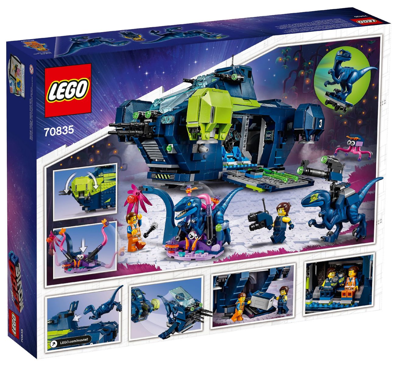 Конструктор Lego Movie 2 Рексдослідник Рекса (70835) - фото 2