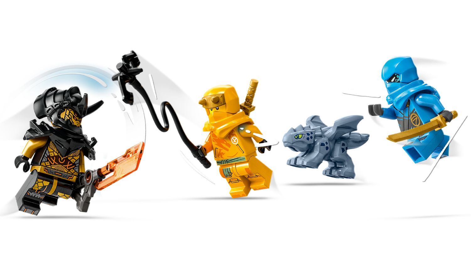 Конструктор Lego Ninjago Битва дракончиків Нії та Аріна (71798) - фото 3