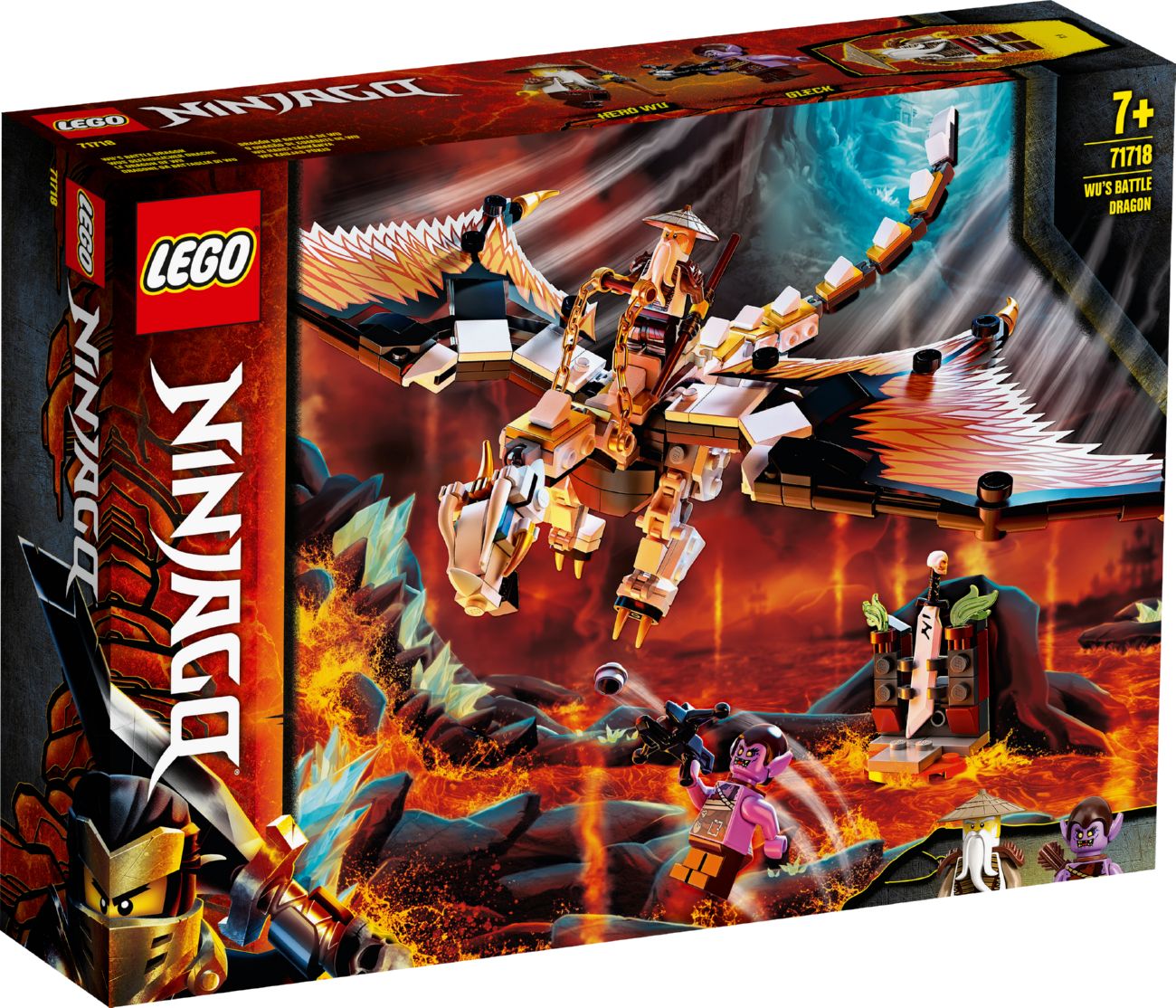 Конструктор Lego Ninjago Бойовий дракон Ву (71718)