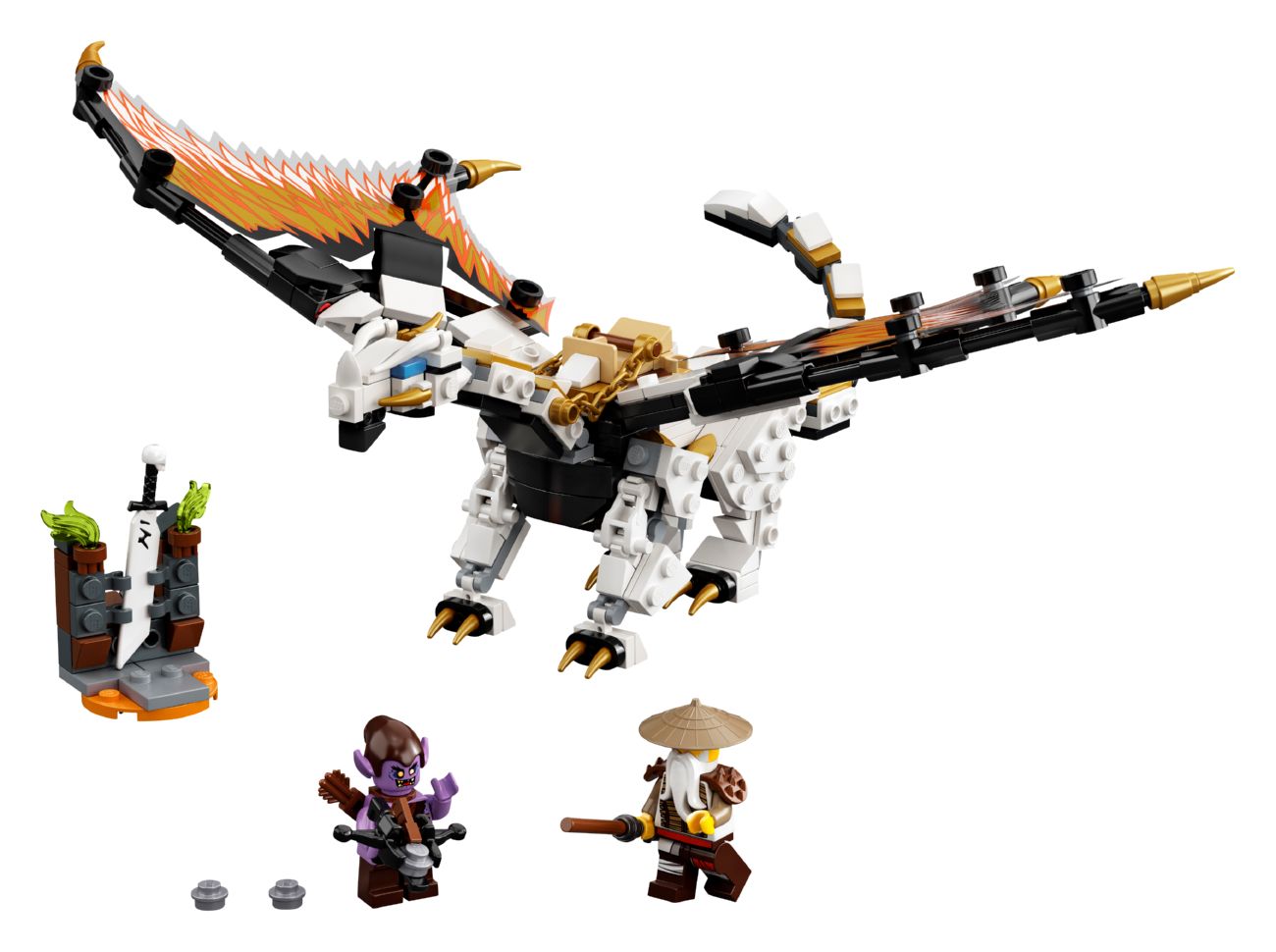 Конструктор Lego Ninjago Бойовий дракон Ву (71718) - фото 1
