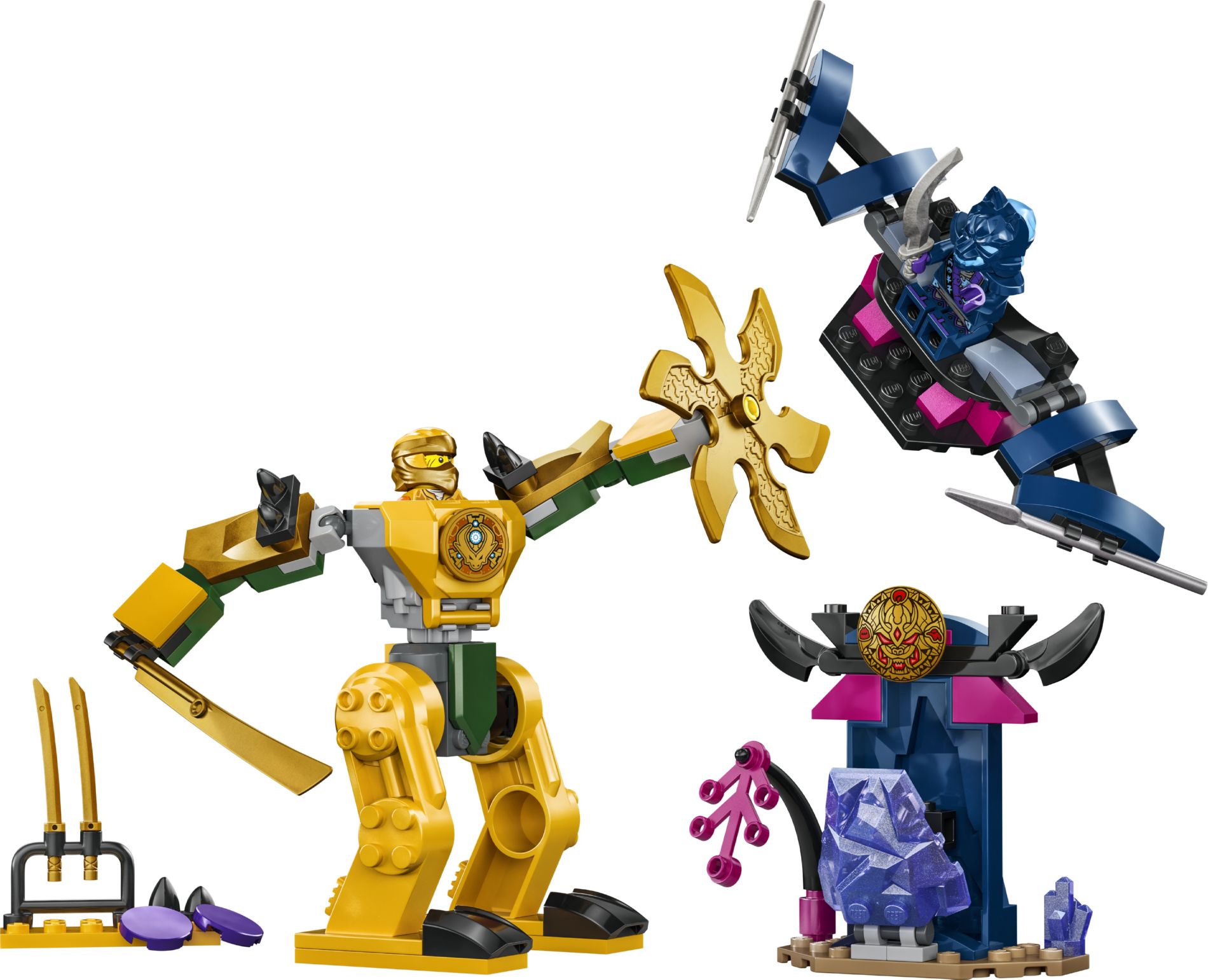 Конструктор Lego Ninjago Боевой мех Арина (71804) - фото 1 Конструктор Lego Ninjago Боевой мех Арина (71804) - фото 1