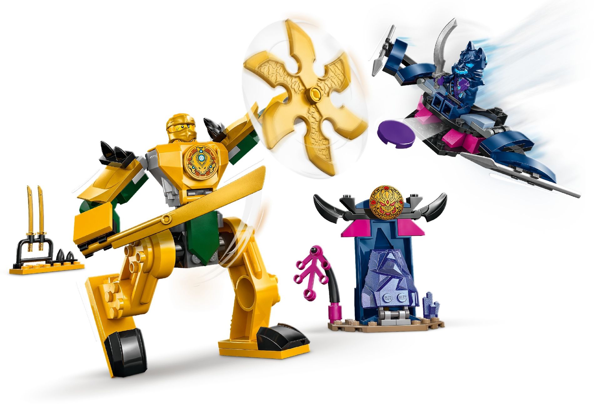 Конструктор Lego Ninjago Боевой мех Арина (71804) - фото 2 Конструктор Lego Ninjago Боевой мех Арина (71804) - фото 2