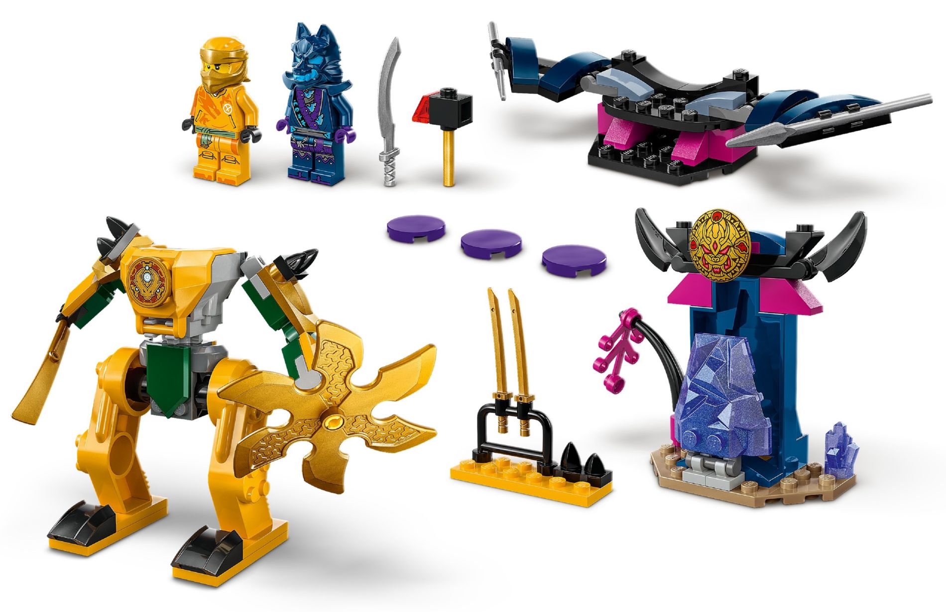 Конструктор Lego Ninjago Боевой мех Арина (71804) - фото 5 Конструктор Lego Ninjago Боевой мех Арина (71804) - фото 5