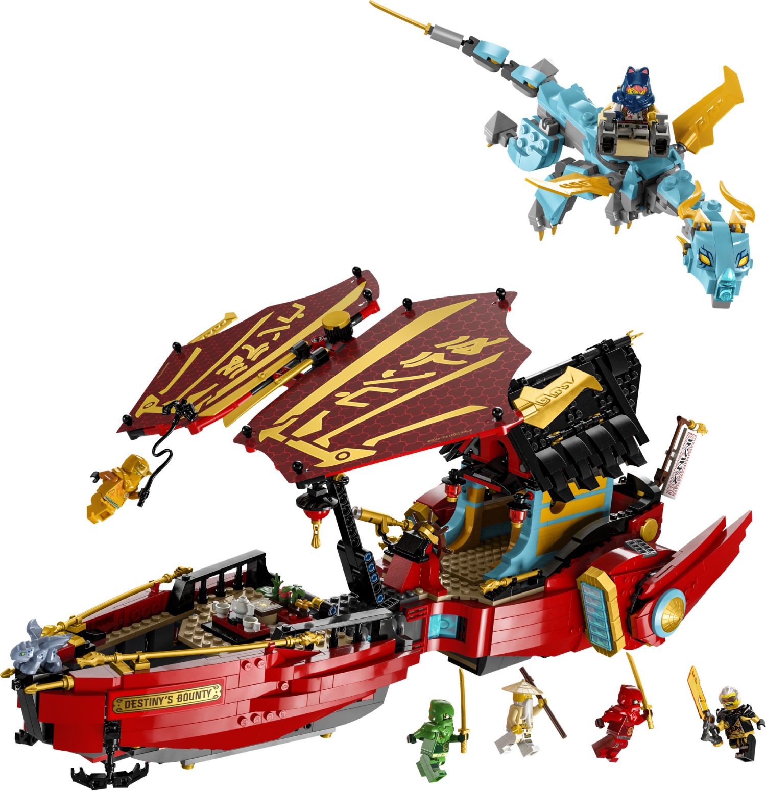 Конструктор Lego Ninjago Дар долі - гонки з часом (71797) - фото 1 Конструктор Lego Ninjago Дар долі - гонки з часом (71797) - фото 1