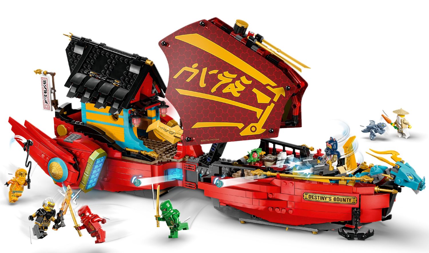 Конструктор Lego Ninjago Дар долі - гонки з часом (71797) - фото 2 Конструктор Lego Ninjago Дар долі - гонки з часом (71797) - фото 2