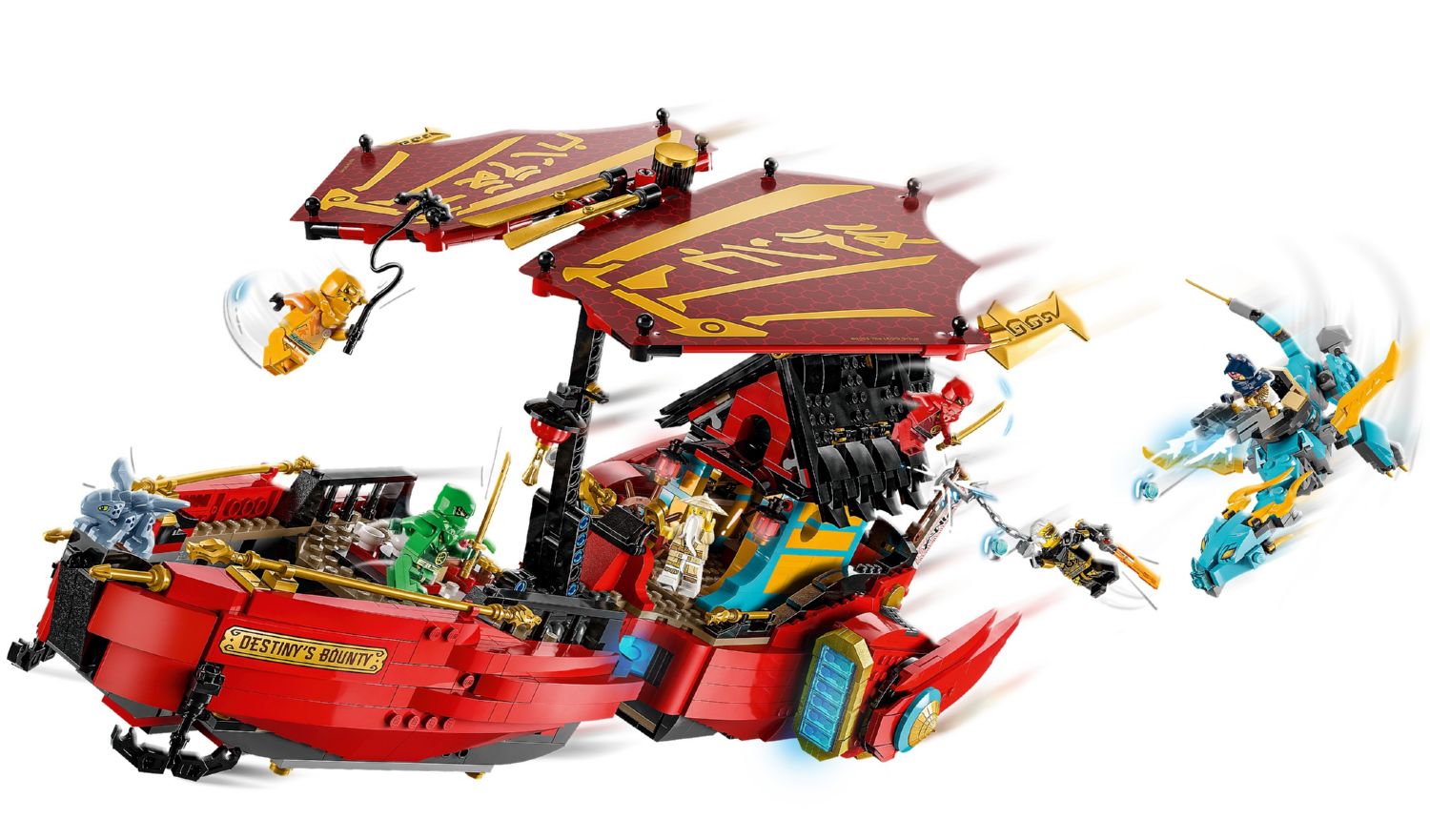 Конструктор Lego Ninjago Дар долі - гонки з часом (71797) - фото 3 Конструктор Lego Ninjago Дар долі - гонки з часом (71797) - фото 3
