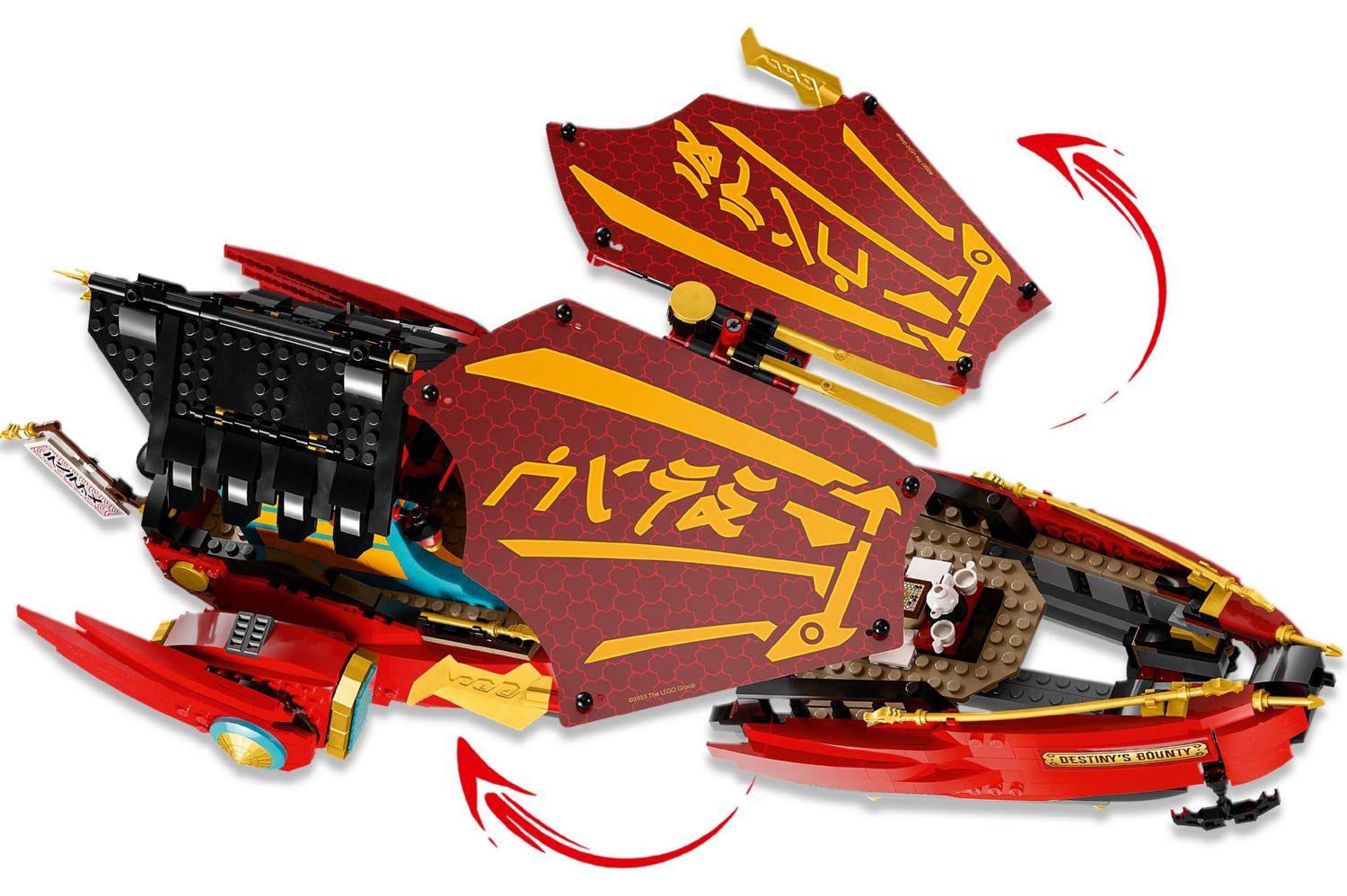 Конструктор Lego Ninjago Дар долі - гонки з часом (71797) - фото 5 Конструктор Lego Ninjago Дар долі - гонки з часом (71797) - фото 5