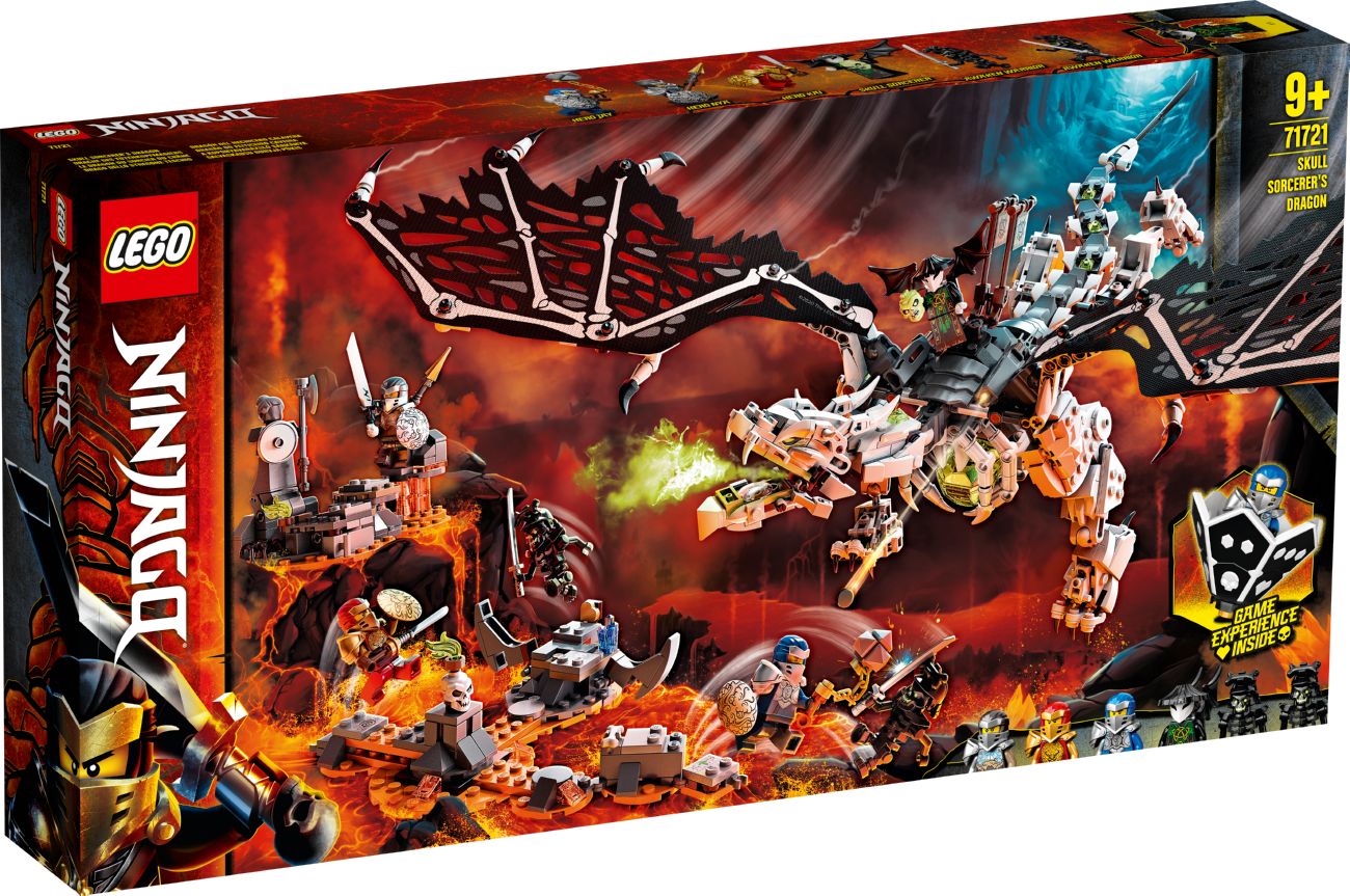 Конструктор Lego Ninjago Дракон чаклуна Черепа (71721)