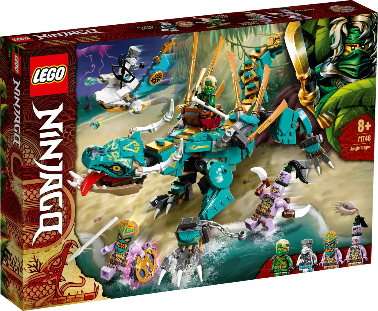 Конструктор Lego Ninjago Дракон з джунглів (71746)