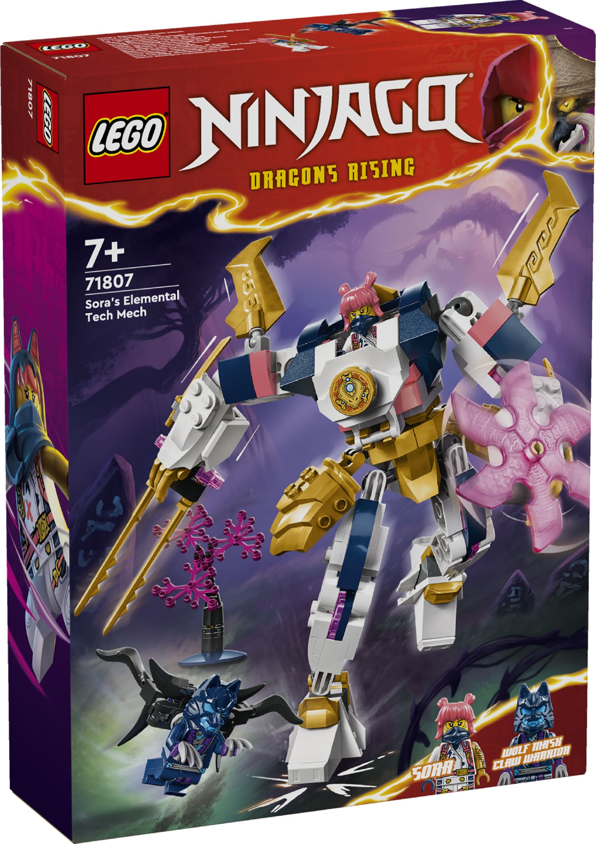 Конструктор Lego Ninjago Робот технічної стихії Сори (71807)