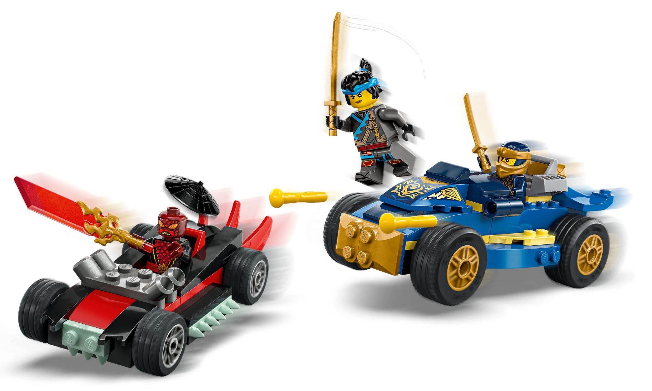 Конструктор Lego Ninjago Гонка-дуэль Роуга и Дрикса (71840) - фото 2