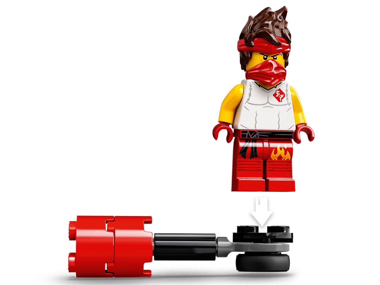 Конструктор Lego Ninjago Грандиозная битва: Кай против Скалкина (71730) - фото 3 Конструктор Lego Ninjago Грандиозная битва: Кай против Скалкина (71730) - фото 3