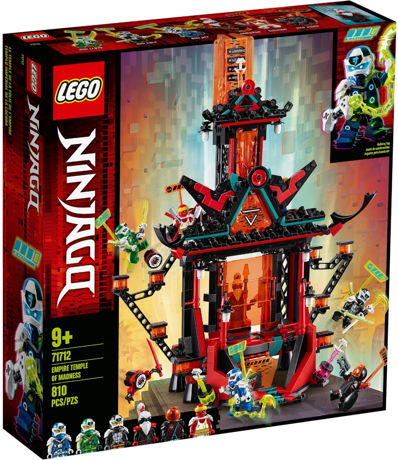 Конструктор Lego Ninjago Імперський храм божевілля (71712)