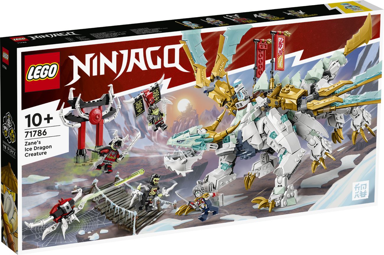Конструктор Lego Ninjago Крижаний дракон Зейна (71786)