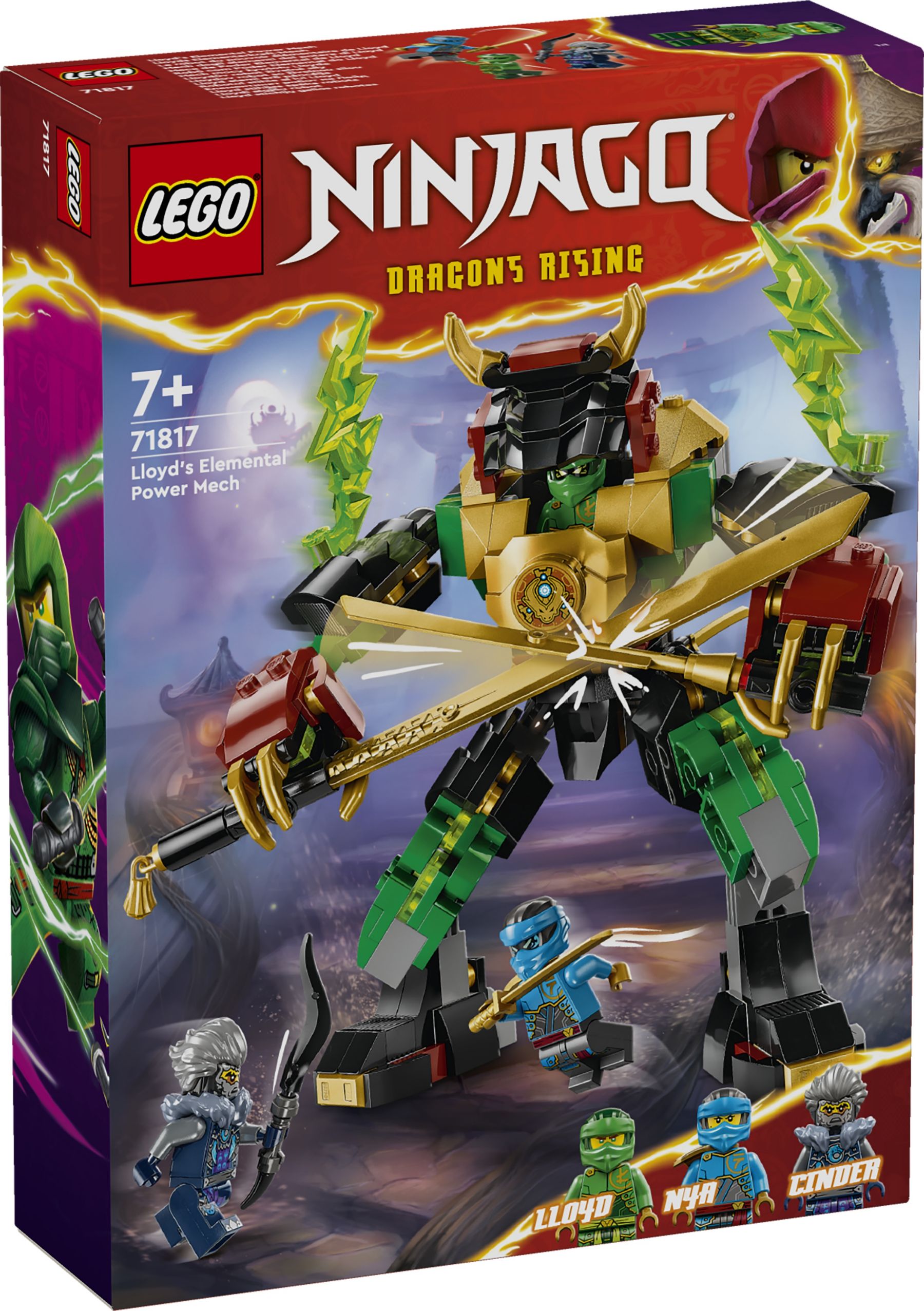 Конструктор Lego Ninjago Механизм стихийной силы Ллойда (71817)