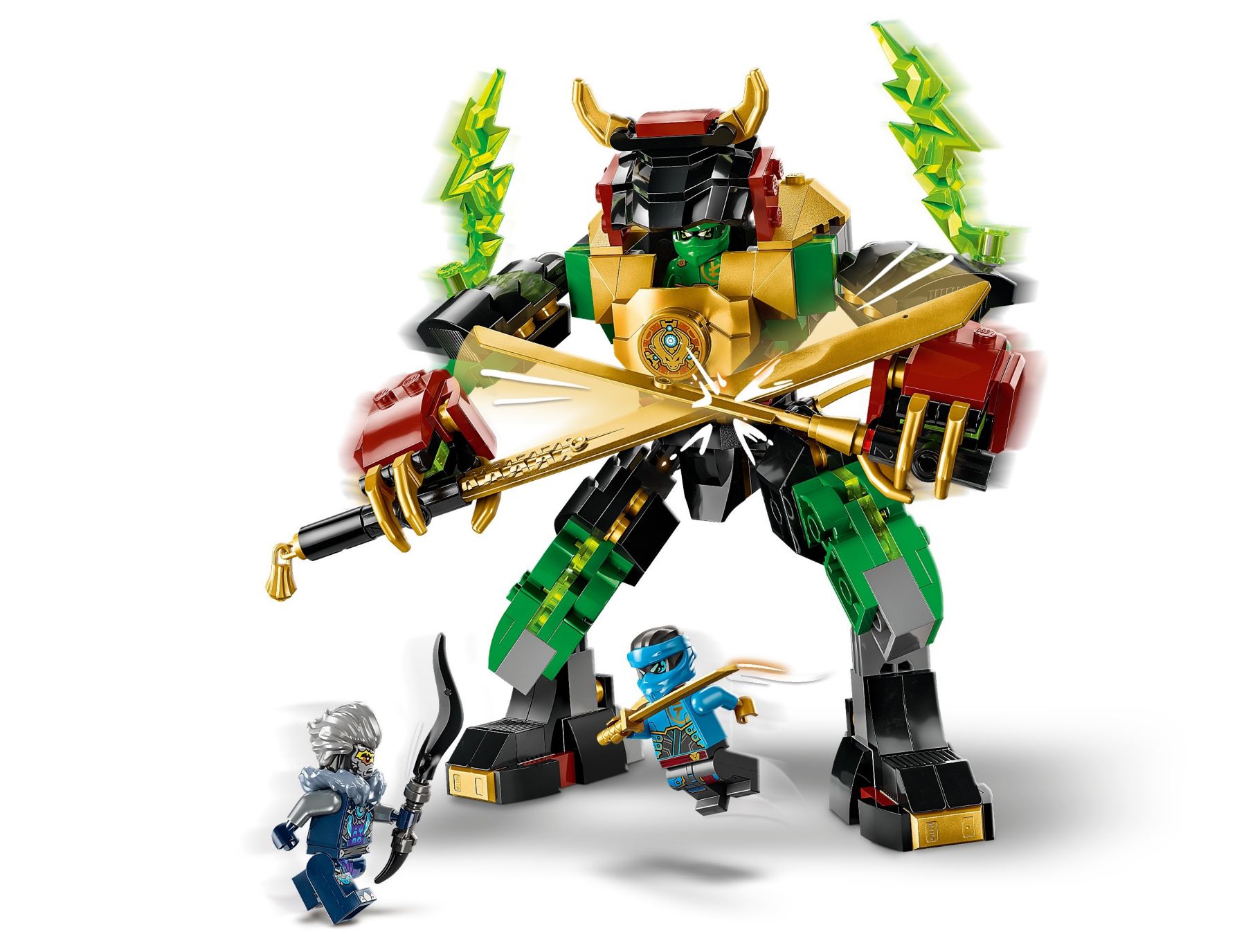 Конструктор Lego Ninjago Механизм стихийной силы Ллойда (71817) - фото 2 Конструктор Lego Ninjago Механизм стихийной силы Ллойда (71817) - фото 2