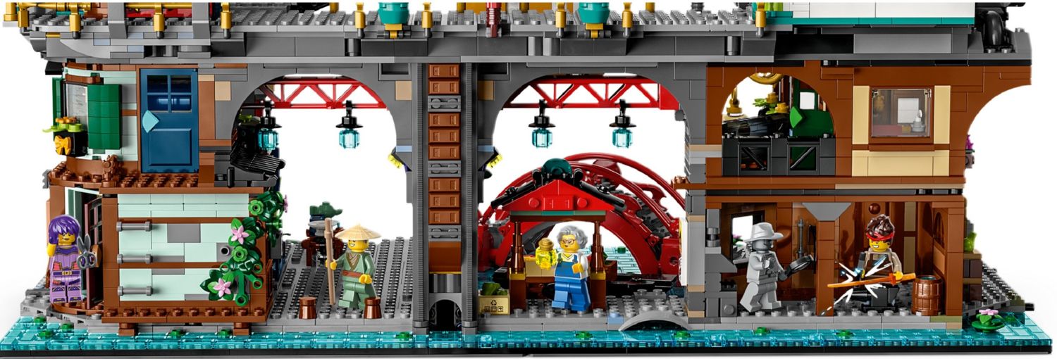 Конструктор Lego Ninjago Городские магазинчики (71799) - фото 4 Конструктор Lego Ninjago Городские магазинчики (71799) - фото 4