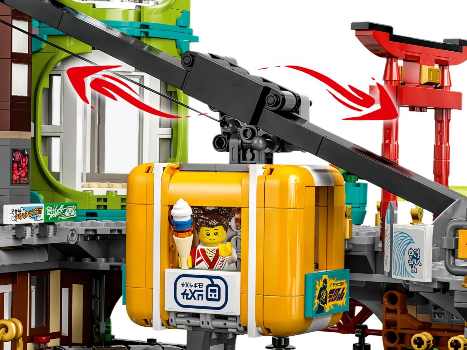 Конструктор Lego Ninjago Городские магазинчики (71799) - фото 5 Конструктор Lego Ninjago Городские магазинчики (71799) - фото 5