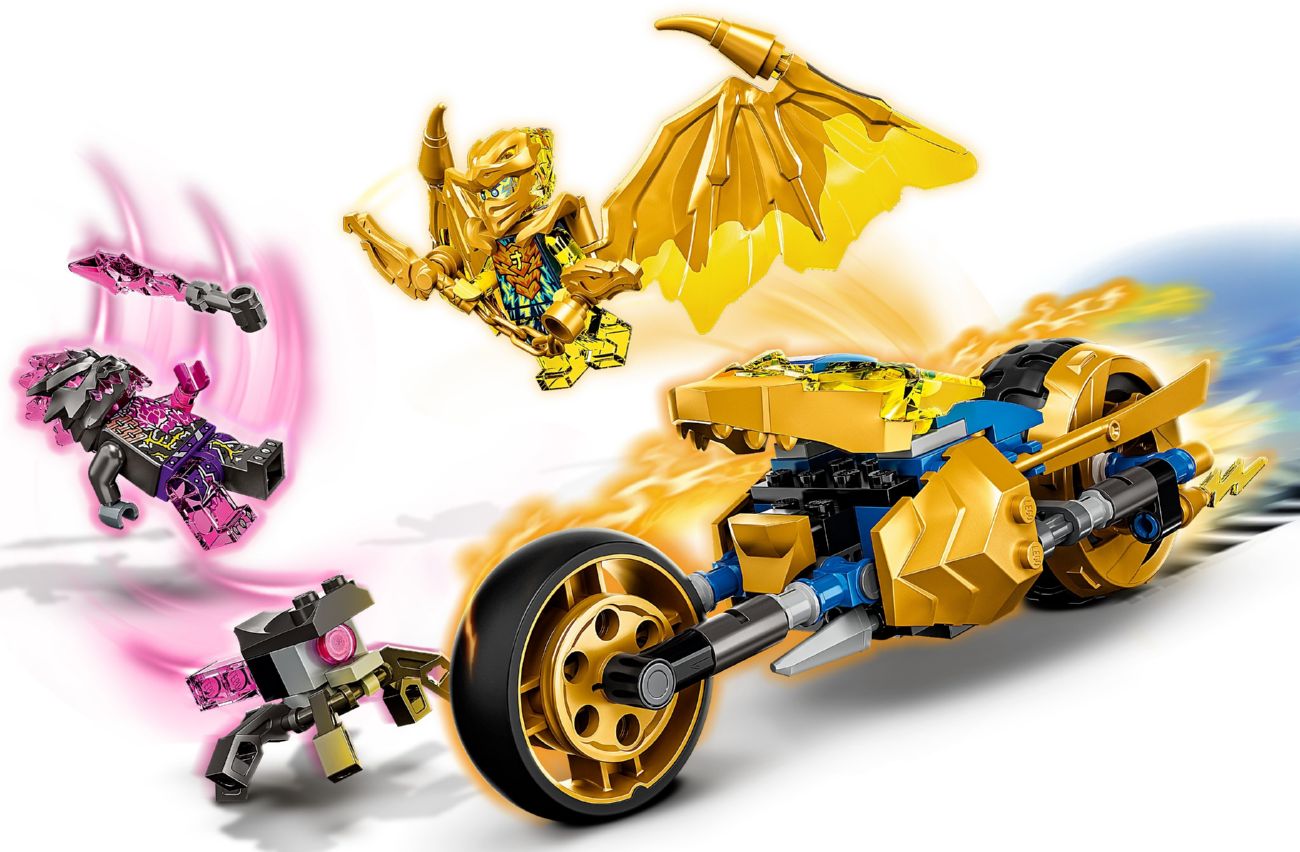 Конструктор Lego Ninjago Мотоцикл Джея Золотой дракон (71768) - фото 3