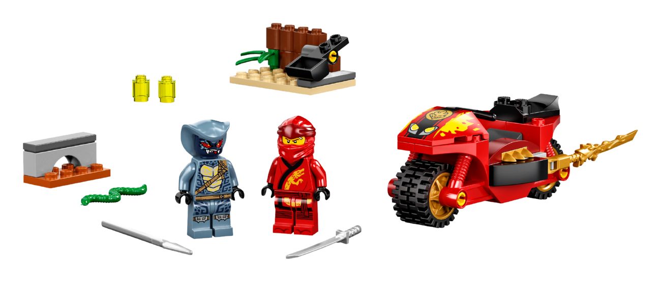 Конструктор Lego Ninjago Мотоцикл Кая (71734) - фото 1