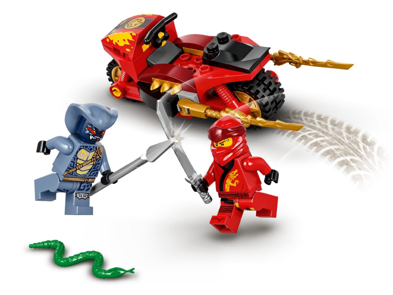 Конструктор Lego Ninjago Мотоцикл Кая (71734) - фото 3