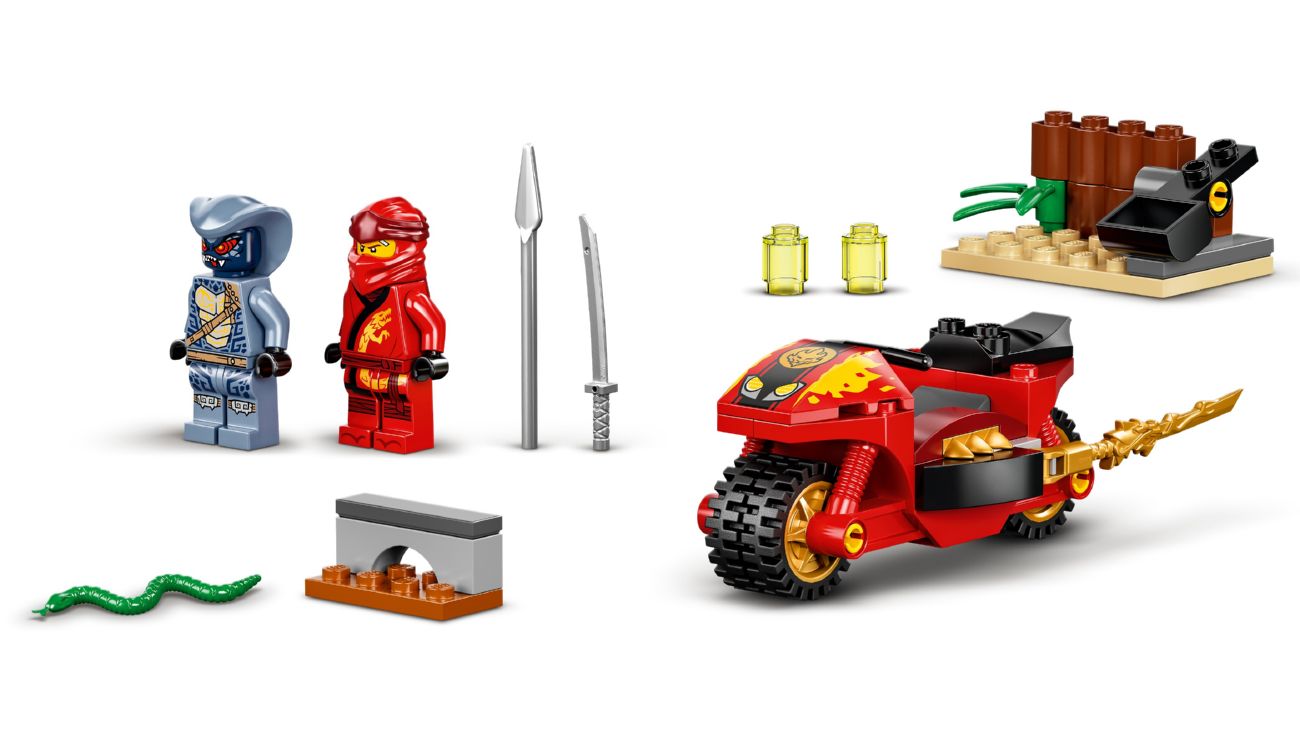 Конструктор Lego Ninjago Мотоцикл Кая (71734) - фото 4