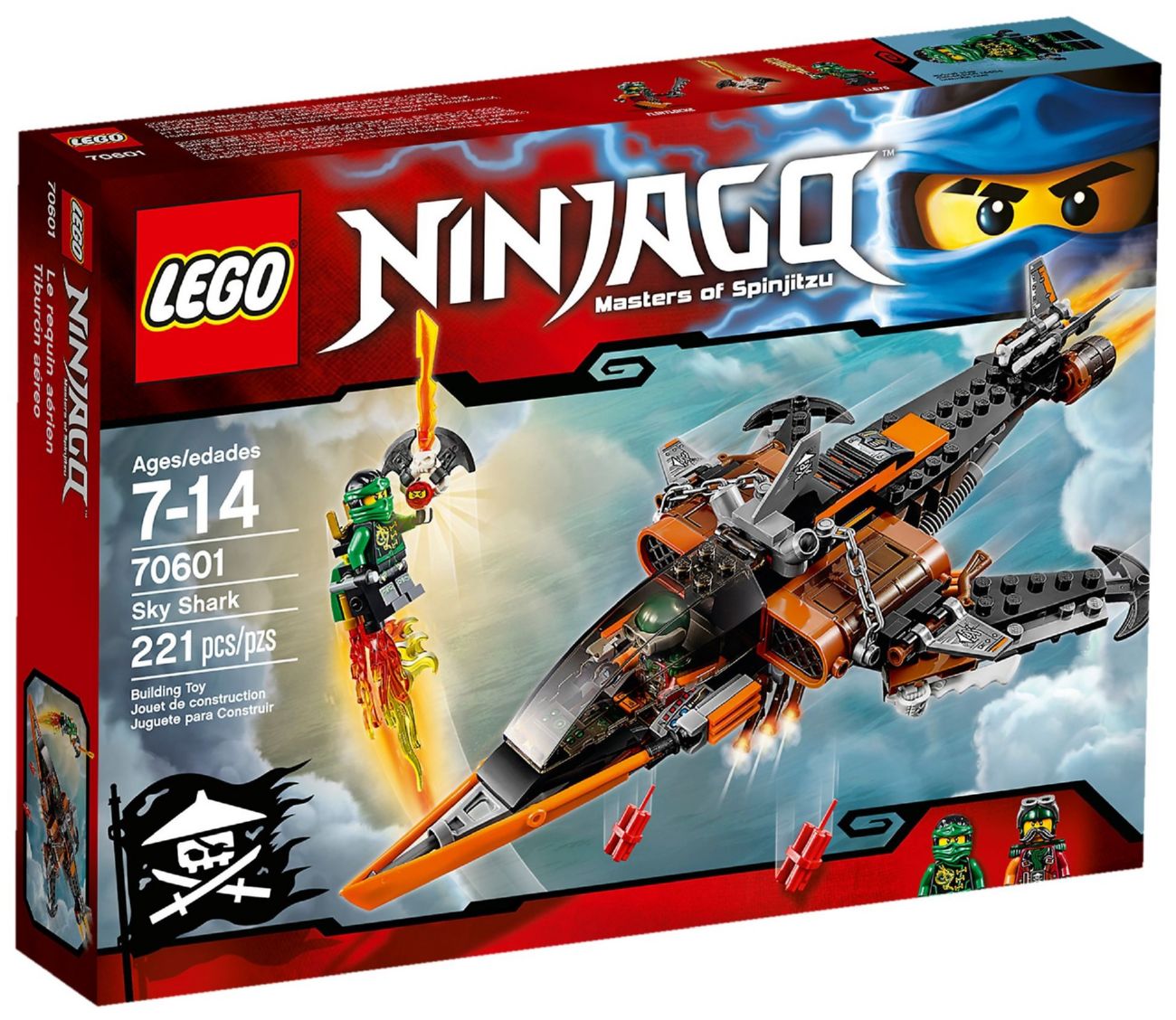 Конструктор Lego Ninjago Небесна акула (70601)