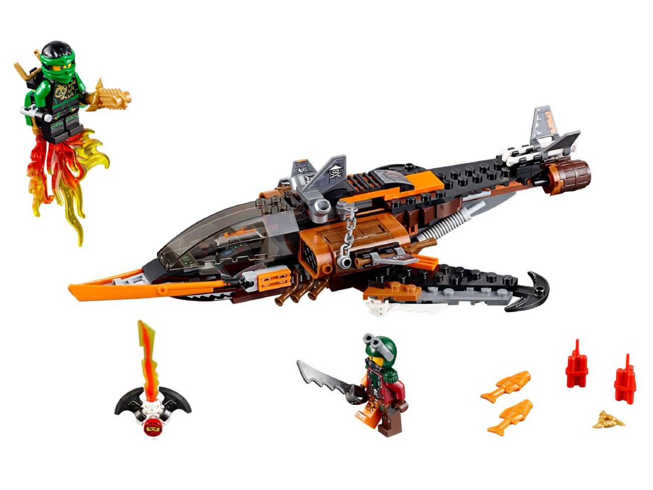 Конструктор Lego Ninjago Небесна акула (70601) - фото 1 Конструктор Lego Ninjago Небесна акула (70601) - фото 1