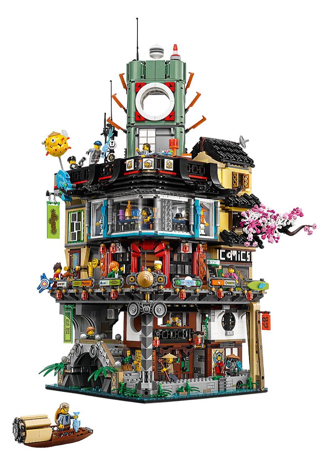 Конструктор Lego Ninjago Ніндзяго Сіті (70620) - фото 1 Конструктор Lego Ninjago Ніндзяго Сіті (70620) - фото 1