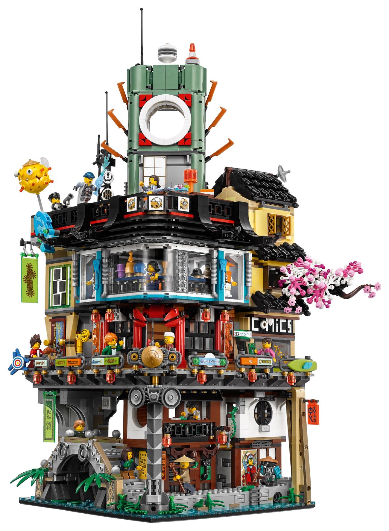 Конструктор Lego Ninjago Ніндзяго Сіті (70620) - фото 2 Конструктор Lego Ninjago Ніндзяго Сіті (70620) - фото 2